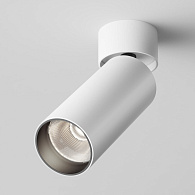 Светильник 5 см, 12W, 4000K, Maytoni FOCUS LED C055CL-L12W4K-W-D-W, белый, 50°, Dim, Triac