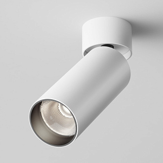 Светильник 5 см, 12W, 4000K, Maytoni FOCUS LED C055CL-L12W4K-W-D-W, белый, 50°, Dim, Triac