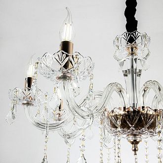 Подвесная люстра 75*75*115 см, Е14 8x40W, , Золото MODELUX premium ML.7151.8P