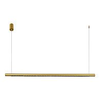 Линейный светильник 120*10*120 см, 1*LED*28W, 4000K, ST-Luce PARILLA SL6238.313.01, латунный
