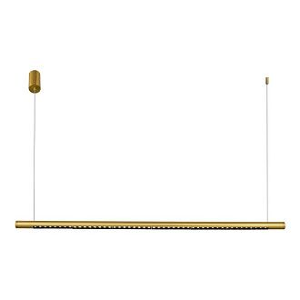Линейный светильник 120*10*120 см, 1*LED*28W, 4000K, ST-Luce PARILLA SL6238.313.01, латунный