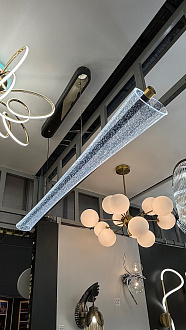 Подвесной светильник 121*13,5*16/1256 см, LED 48W 3000-6000K Citilux FANNY CL213121 золото/графит