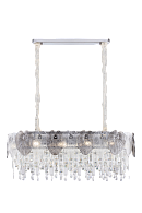 Люстра L900 x W350 x H330, мм, 10*40W (400W), CHROME (Хром) NewRgy 5028/10CR CHROME