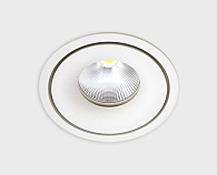 Встраиваемый LED светильник Italline IT06-6018 white 3000K, 20W LED, 3000K, белый, вр 13 см