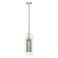 Подвесной светильник Loft it Heragon LOFT2567-E никель, диаметр 15 см