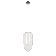 Подвесной светильник 20 см, 1*LED*16W 3000K черный Loft It Venice 10223/B White