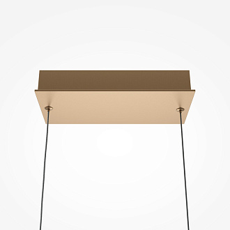 Подвесной светильник 107*45*329 см, LED, 38W, 3000К, Maytoni Plons MOD283PL-L40BS3K латунный