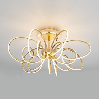 Светильник 68 см, 135W, 3000-5500K, Citilux SALMA SMART CL224A172 RGB LED, золото