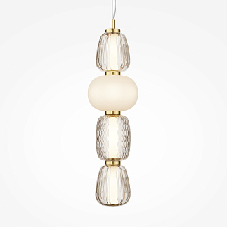 Подвесной светильник 17*17*378 см, LED, 32W, 3000К, Maytoni Pattern MOD267PL-L32G3K золотой