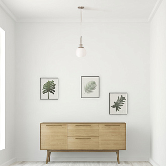 Светильник 15*30-153 см, E14, 2-3 м2 Maytoni Erich MOD221-PL-01-N, никель