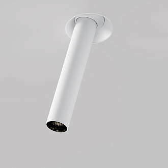 Встраиваемый светильник 3*3*31,6 см, LED, 7W, 4000К, Maytoni Technical Focus T C140TRS-L300-7W4K-W белый, вр 8 см