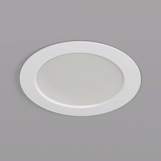 Светильник встраиваемый 11*11*3,5 см, вр 9 см, *LED*7W, 3000K, Denkirs Snartun DK3048-WH, белый