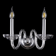 Бра 28 см, Crystal Lux ARABESQUE AP2 CHROME, хром