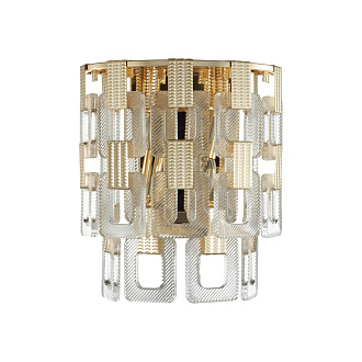 Настенный светильник Odeon Light Buckle 4989/2W Золотой