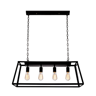 Люстра подвесная LOFT IT LOFT3110C черный матовый