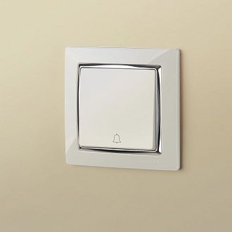 W1114503 Кнопка звонка, слоновая кость Werkel, 4690389155598