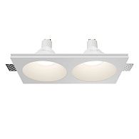 Встраиваемый светильник 19 см, Maytoni Technical Gyps Modern DL129-GU10-02-W, белый