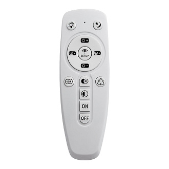 Cветильник 49*8,5 см, LED 72W, 3000-4200-6500 К, IP43, белый/золотистый, пластик Sonex Lassa, 3043/EL