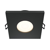 Светильник 8/6.5 см, GU10, IP65 Technical DL083-01-GU10-SQ-B, черный, вр 6,5 см