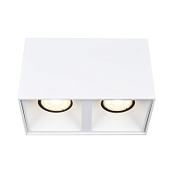 Светильник накладной 8*16*10- см, 2,00*GU10, 50W, ST Luce  ST168.502.02, белый
