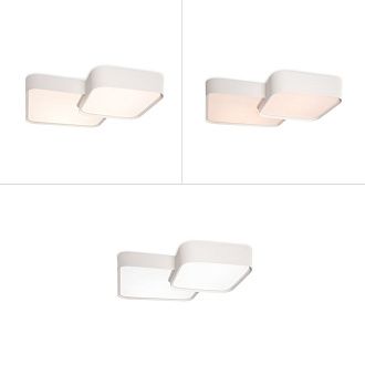 Светильник 50*50*-9 см, *LED*84W, 3000-7000K, Freya Площадь/Square FR6095CL-L84W, Белый