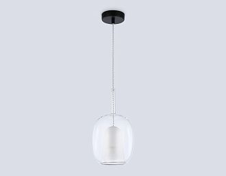 Подвесной светильник **31- см, 1*E27*60W, K, Ambrella Light High Light LH11121, черный, белый