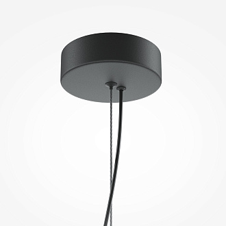 Подвесной светильник 119*14*320 см LED, 30W, 3000К, Maytoni Fluffy MOD319PL-L30B3K черный