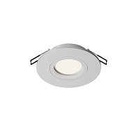 Встраиваемый светильник 8.5/7 см, GU10 Maytoni Technical Wink DL061-GU10-W белый, вр 6,8 см