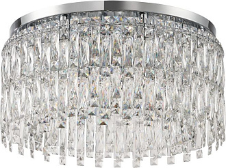 Накладная люстра 60*30 см, 8*E14, 320W, Stilfort SANTORINI 2173/09/08C хром