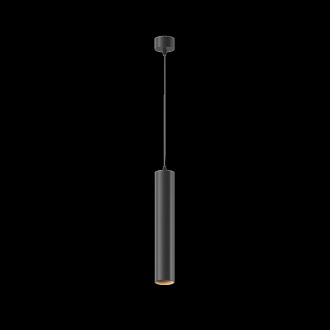 Подвесной светильник  5,2*30 см, LED 12W, 3000К, Черный Maytoni Focus LED P072PL-L12B3K-1