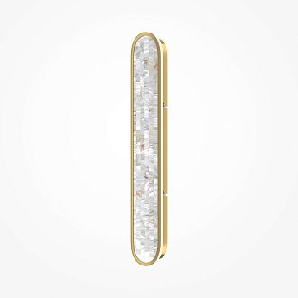 Бра 4,4*10,7*-60 см, *LED*30W, 2700-4000K, Maytoni Perlamour MOD429WL-L30BSK, Латунь
