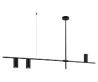 Люстра Рия 126 см, Kink Light 07621-3,19, черный
