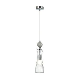 Подвес *8,5*225-225 см, 1*E14*40W, Lumion Emily LUM8269/1A, хром; серый