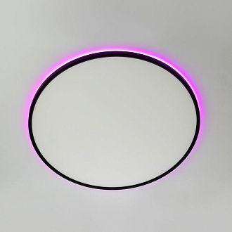 Светильник с пультом 60 см, 50W, 3000-5500K Чёрный Citilux NORMA CL749601 LED RGB