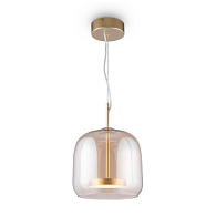 Светильник подвесной Maytoni LED Madmen MOD128PL-L6AM, 6W LED, 3000K, диаметр 23 см, бронза