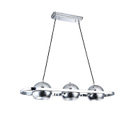 Подвесной светильник 19*78*139 см, 3*E27 хром, серебро Vele Luce Helix  VL5153P03