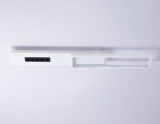 Светильник 80*14,9*5 см, LED 52W, 3000К, белый, черный Ambrella Comfort LineTech FL51453