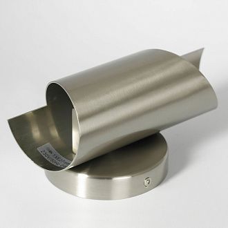 Бра настенное 12 см, Lussole FONTANA LSP-8807 матовый никель