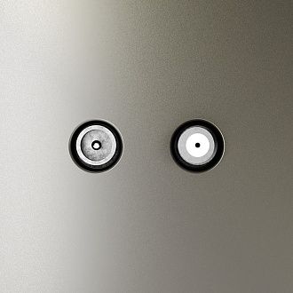 Розетка телевизионнная встраиваемая Voltum S70 оконечная TV+SAT, шелк пластик Soft touch VLS060404