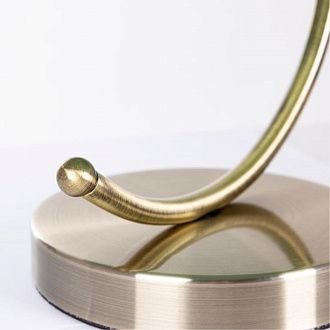 Настольная лампа 23*28 см, 1 G4*7W,  К, Arte Lamp Banker A5040LT-1AB, Античная Бронза