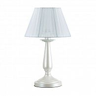 Настольная лампа LUMION Hayley 3712/1T Белый, диаметр 25 см