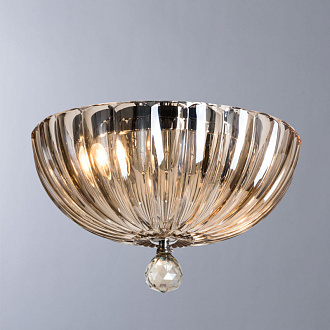 Потолочный светильник, 30 см, хром, Divinare Lianto 4011/02 PL-2