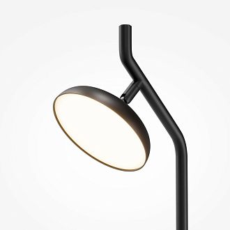 Торшер 135 см, 9W, 3000K, Maytoni Vita MOD451FL-L8B3K, черный