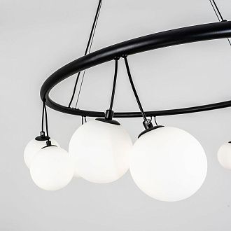 Подвесной светильник 80*70/150 см, 14xG9 MODESTYLE MS.6120.14 BK черный