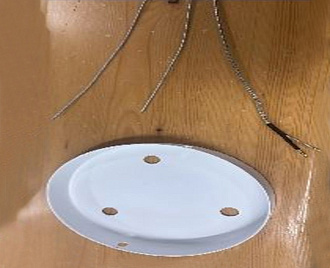 Накладной светильник 60*2,5 см, ITALLINE  IT011-5023 white