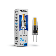 7143 Лампа светодиодная  Voltega Simple 2W 160Lm 4000K G4