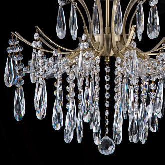 Подвесная люстра Citilux Селена CL302163, диаметр 50 см, бронза