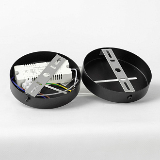 Линейно-Подвесной светильник 160*60 см, 7*LED*3W 4000K Lussole Meade LSP-7167 черный