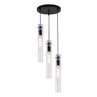 Подвесной светильник Е27, 3x60Вт, , Modelux ML.3330.3 BK Черный