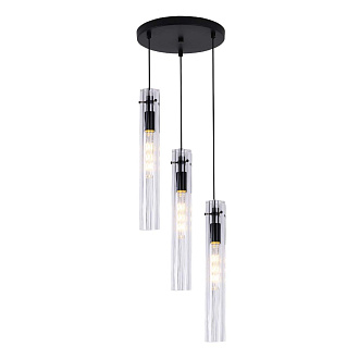 Подвесной светильник Е27, 3x60Вт, , Modelux ML.3330.3 BK Черный